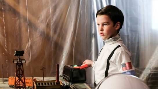 Кадр из 13 серии 1 сезона сериала «Детство Шелдона»