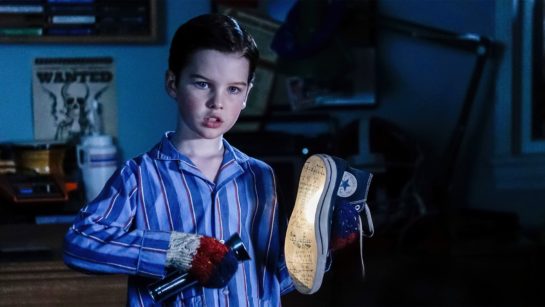 Кадр из 9 серии 1 сезона сериала «Детство Шелдона»