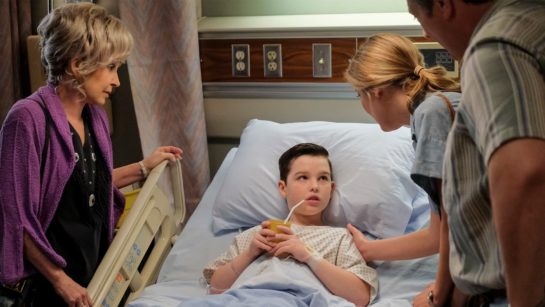 Кадр из 12 серии 2 сезона сериала «Детство Шелдона»