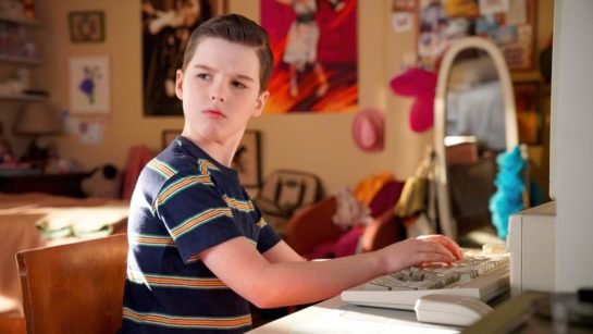 Кадр из 12 серии 3 сезона сериала «Детство Шелдона»
