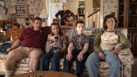 Кадр из 8 серии 3 сезона сериала «Детство Шелдона»