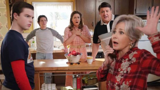 Кадр из 16 серии 6 сезона сериала «Детство Шелдона»